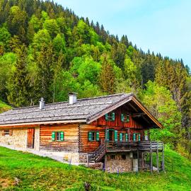 Premium Almhütte Leogang Family, Friends & Biker، فندق في ليوغانغ