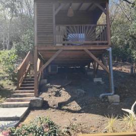 Le bungalow et sa vue, hotelli kohteessa Deshaies