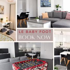LE BABY FOOT - Balcon terrasse & Parking - RER PARIS & AEROPORT 20MIN Service Staywell Loc OFFRE SPECIALE NOUVEL HEBERGEMENT, hótel í Massy