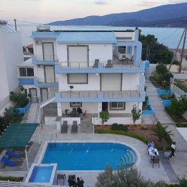 Loutra Horizon Suite | Pool, Sea View & Comfort