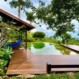 Casa Rosa - Paraíso na Natureza piscina natural, Wi-Fi - 25 minutos do centro