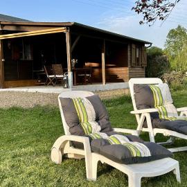 Chalet cosy 4pers Rivière Animaux 25min du Mans