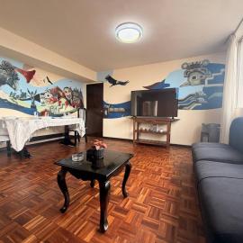 Vista impresionante, Famoso edificio Alameda en El Prado de La Paz