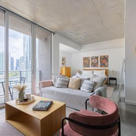 Stylish Pool Stay Near Brickell & Beach
