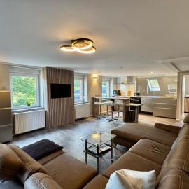 Moderne Oberwohnung in Holtrop, hotel v destinácii Großefehn 