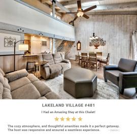 Lakeland Village #481 - Family Footprints by the Lake-Sleeps 10