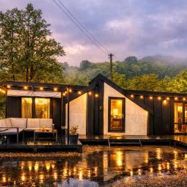 Wood Retreat, hotel a Valea Bradului