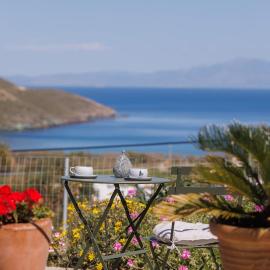 Stunning Sea View Home in Otzias Kea- Big Terrace