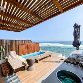 Oceanview 2BR with Terrace in Punta Hermosa, hotell i Punta Hermosa