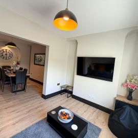 Rowan, Stylish 3-Bed Home, Merthyr Tydfil
