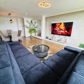 Appart meublé 92m2 + 2 terrasses