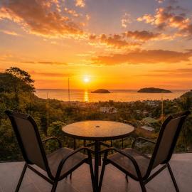 Sea View Apartment with Infinity Pool near Kata Beach