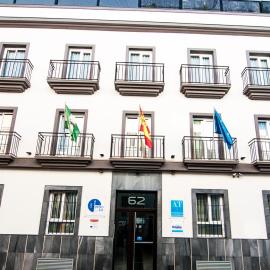 Plaza de la Luz Cádiz, hotel Cádizban