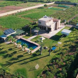 Peaceful Family Villa on a Farm with Private Pool and Stunning Mountain Views