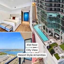 41st Floor Lux Miami Studio City and Bay Views