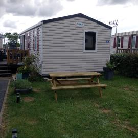Location mobil home, hotelli kohteessa Litteau