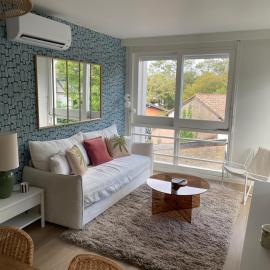 Appartement climatisé avec parking centre ville Hossegor