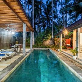 VILLA Surya 3 rooms , waterpool, near the ocean