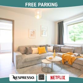 Forest retreat apartino - u lesa, parkování zdarma, Starlink 250 Mbs, terasa & grill, nespresso, netflix