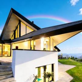 Hilltop luxury villa with mini golf, indoor pool spa