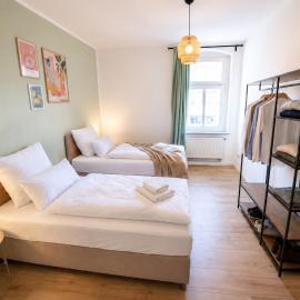 Havn Apartments - 2 Schlafzimmer, Boxspringbetten, WIFI, Smart TV, Parkplatz, vollausgestattete Küche