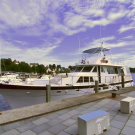 Gästekabine auf 22m-Motoryacht、フレンスブルクのホテル