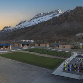 Echor Mud Huts Kaza, Spiti Valley: Kaza şehrinde bir otel