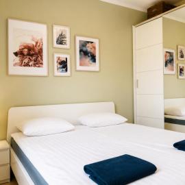 Comfortable flat with balcony 5 min walking from Brzeźno Beach