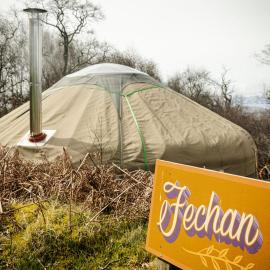 Kelburn Yurts - Fechan, hotel u gradu Fairlie