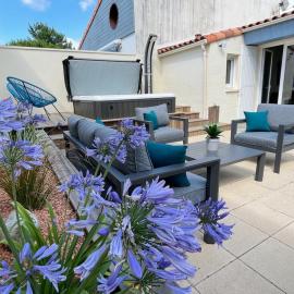 Le Rivage, maison proche mer avec Spa