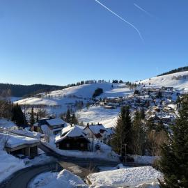 Fewo Herzgrün direkt an Lift und Loipe - mit traumhafter Aussicht und Sauna im Haus, E-Ladestation