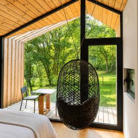 Cabañas en Ribeira Sacra, Borbela de Luz, hotel a Villar de Ordelles