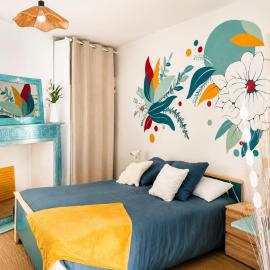 Appartement bleu、Eymoutiersのホテル