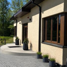 ANDO Villa with wood stove sauna