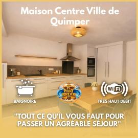 Townhouse, center of Quimper, hotel i Quimper