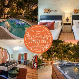 Cowboy Cove - Pool - Hot Tub, hotel in Austin