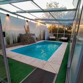 Pucara Suite y Aptos Piscina Climatizada y Vistas Panorámicas, hotel a Huerta Grande