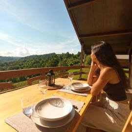 Glamping Podere Poggiagrilli, отель в городе San Gervasio