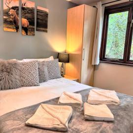 Wren 21-Hot Tub-Woodland Lodges-Tenby-Camarthenshire, hotel in Carmarthen