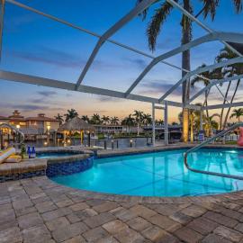 Heated Pool, Spa, Tiki Hut & Gulf Access Fun Await - Orchid House - Roelens