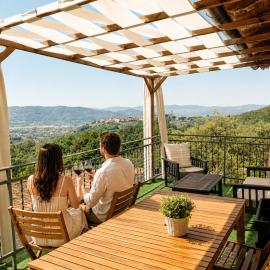 Fattoria Cristina Romantic Garden Studio with Pool & Farm Animals in Tuscany - Fenice