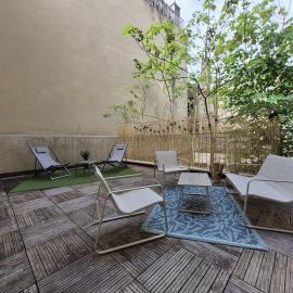 La terrasse du palais