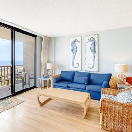 Sea Colony Ocean 6th floor condo with tennis court basketball court & balcony