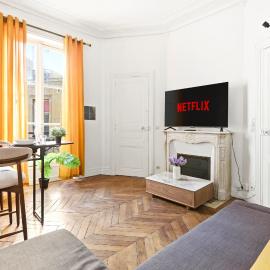 Lovely Studio in Upscale Paris 8th with Netflix