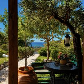 Seafront South Crete Garden Apt - Domus of Sol