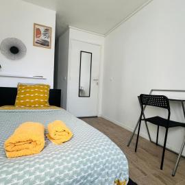 Chambre salle d'eau privée, hotel a Brest