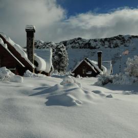 Cabañas del cerro Caviahue ski in out