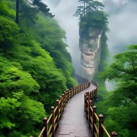 Zhangjiajie Misty Hills