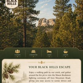 Grizzly Bear Creek- Mt Rushmore Views- Hot tub, hotel in Keystone