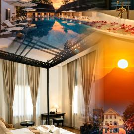 景兰王庭酒店Jing Land Palace Hotel Luang PrabangMount Phousi Sunset View Hotel Enjoy sunrise sunset with full views of Luang Prabang and the Mekong River